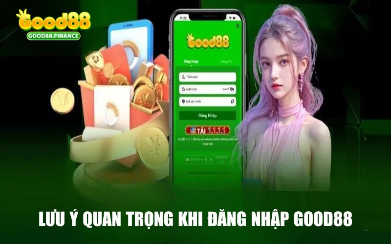 Lưu ý quan trọng khi đăng nhập Good88 bạn nên biết