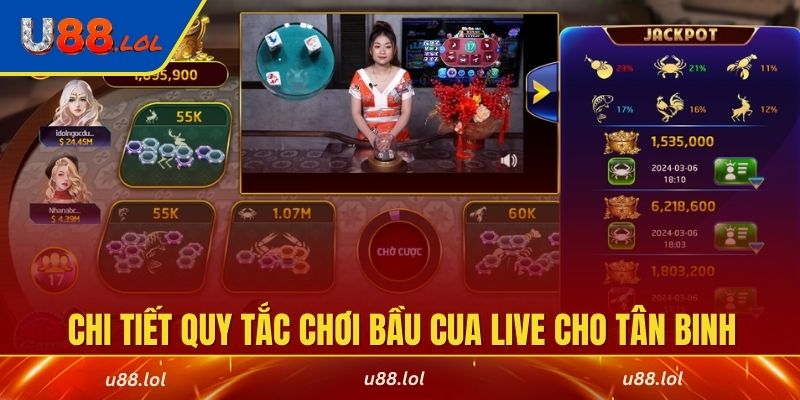 Cập nhật chi tiết quy tắc chơi bầu cua live cho tân binh